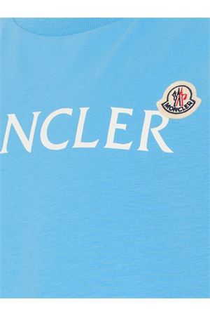 Cotton T-shirt with logo MONCLER KIDS | L19548C0001089AFV70G